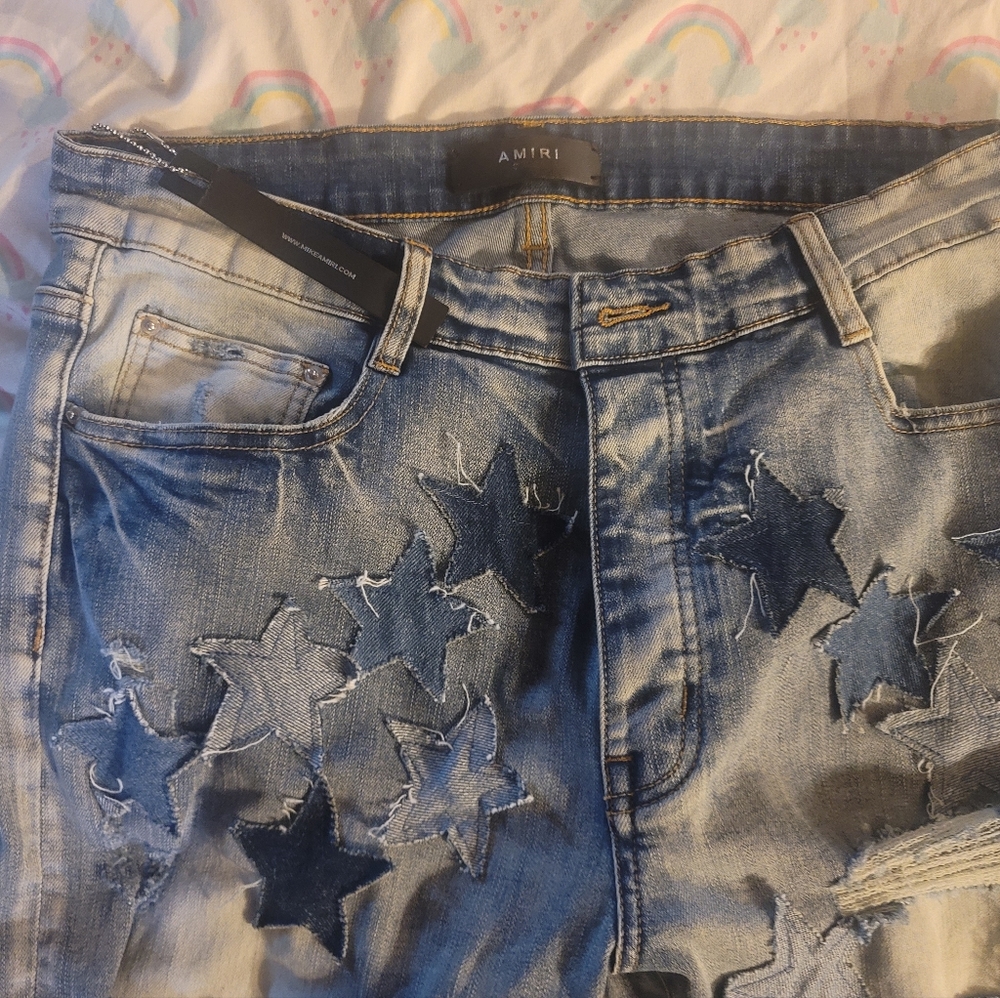 Amiri chemist colab jeans
